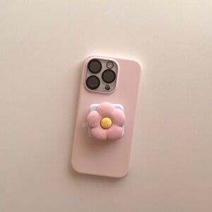 Flower Mirror Phone Grip
